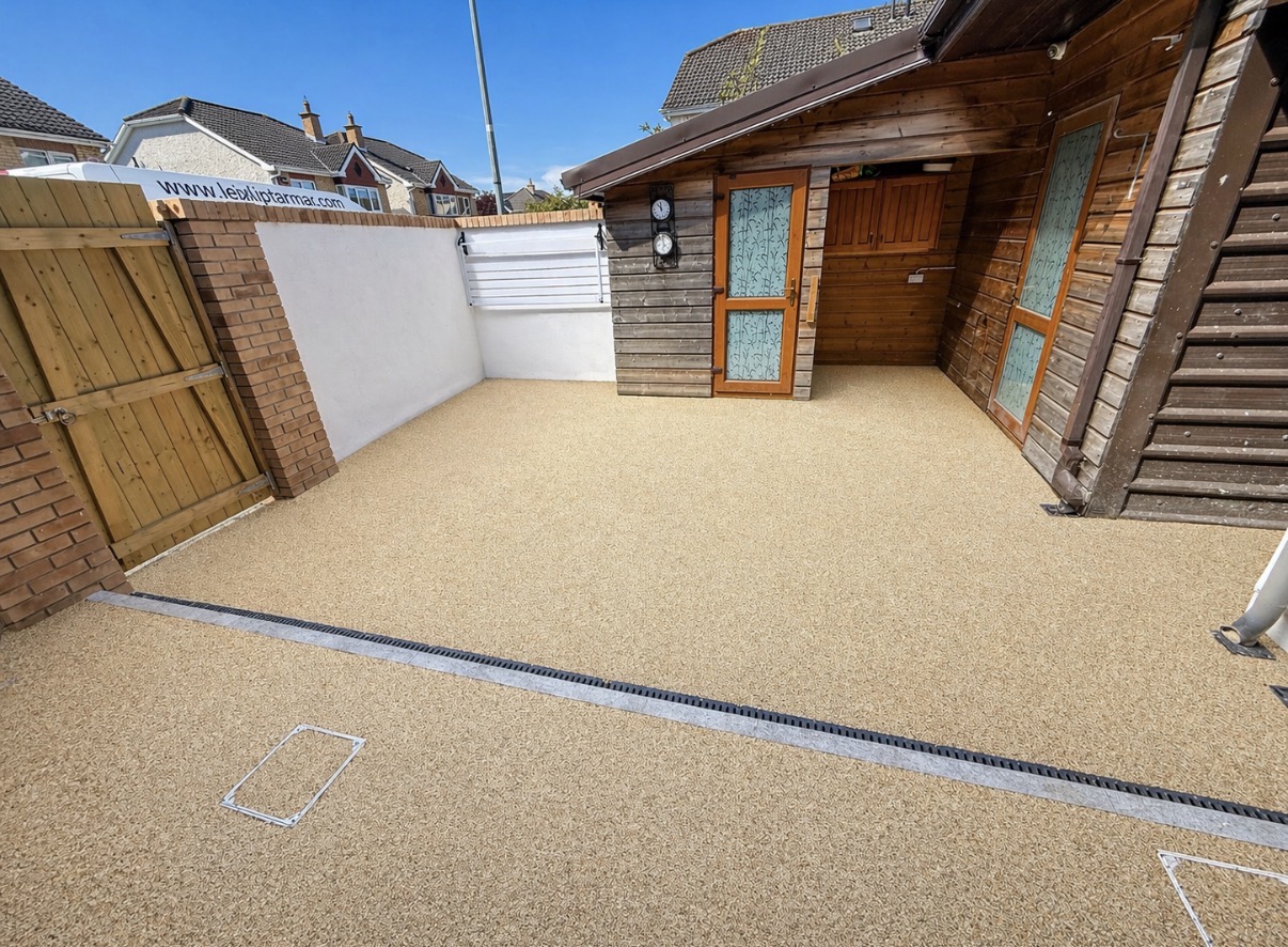 Resin Patio project in Kildare