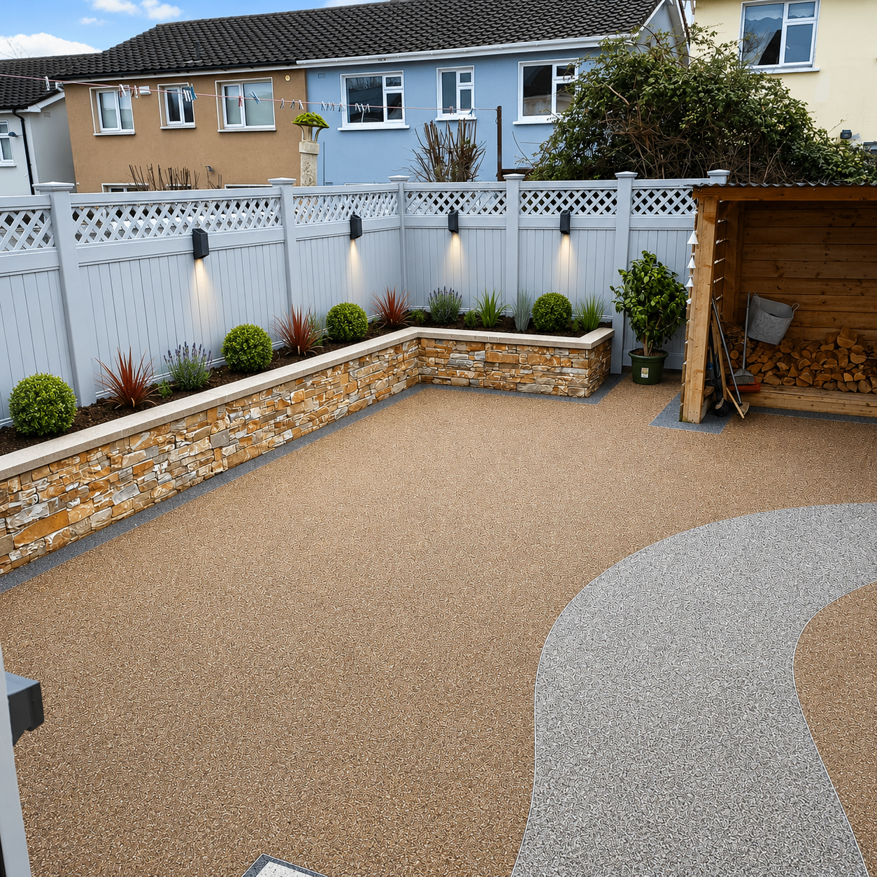 Resin Courtyard project in Naas