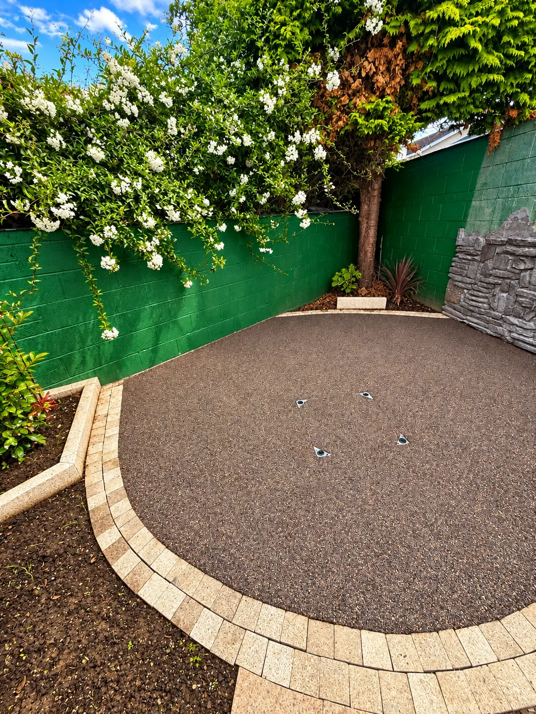 Resin Bound Patio project in Dublin