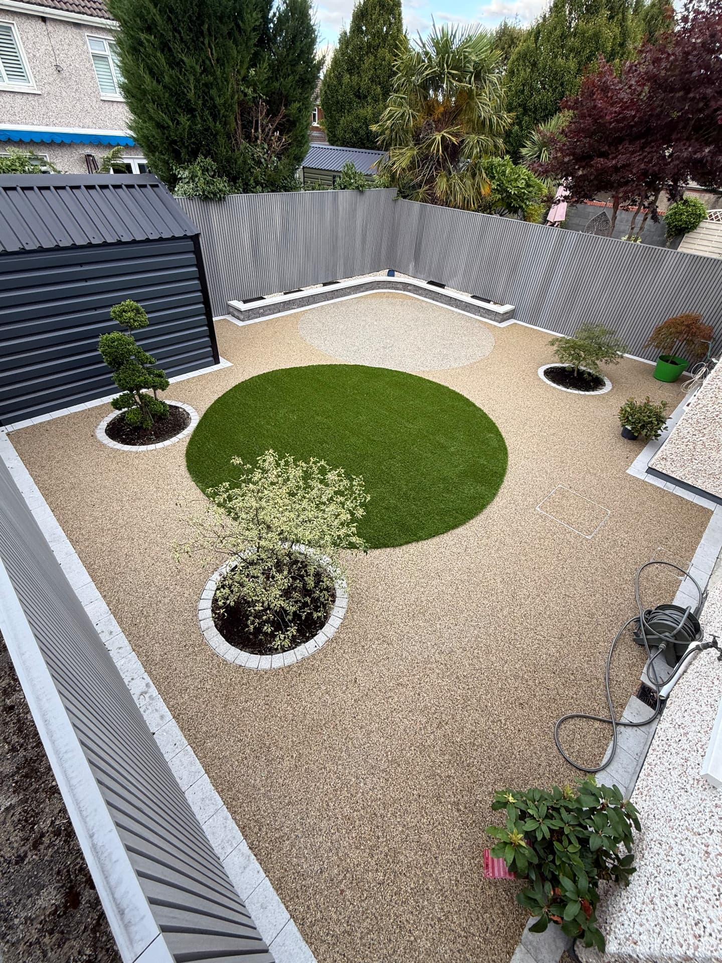 Resin Bound Garden project in Kildare
