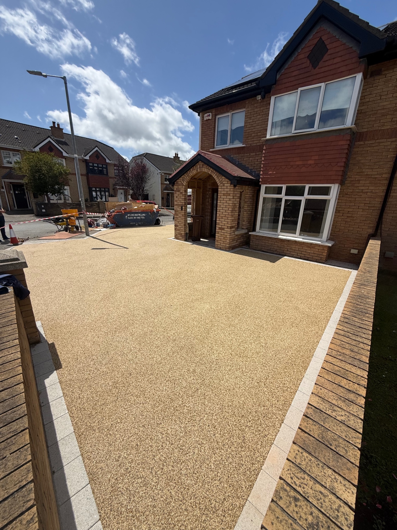Resin Bound Driveway project in Lucan, Dublin